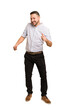 © Asier - Adult latin man dancing cut out isolated
