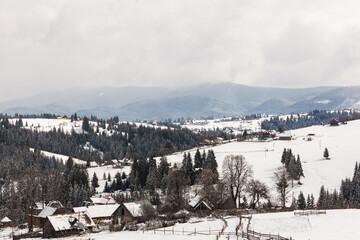 Wall Mural -  Carpathian Mountains, Ukraine.