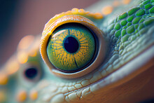 Gecko Close-up Eye