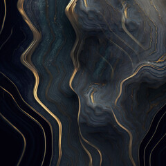 Poster - abstract seamless marbling background