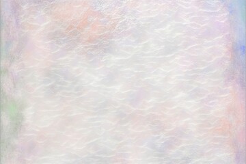 Sticker - White, snowy texture background, with pastel colors