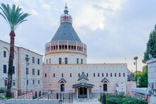 Basilica Of The Annunciation And Its Yard, In Nazareth