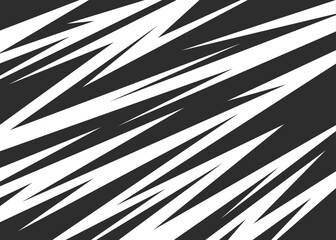 Aufkleber - Abstract background with various diagonal arrow line pattern