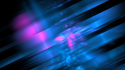 Poster - Virtual digital space, data center. Information transfer, digital future, information storage and ordering system.