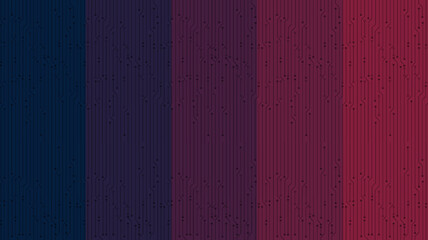 Poster - Dark Purple Technology Background,Digital and Connection Concept design,Vector illustration.