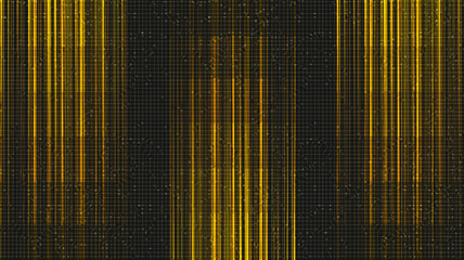Poster - Golden Light Digital Network Technology Background,Hi-tech and Speed Concept design,Free Space For text in put,Vector illustration.