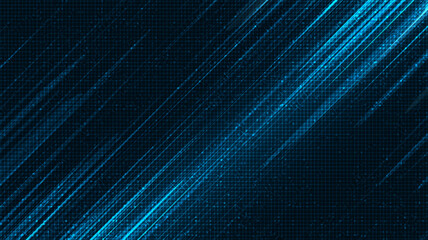 Poster - blue speed line technology background,digital and connection concept design,vector illustration