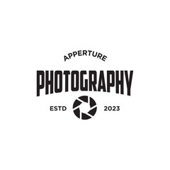 Wall Mural - Camera Photography Logo Icon Vector