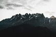 © Cavan Images - mountain peak in a cloudy weather