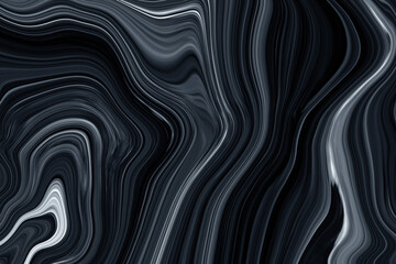Wall Mural - marble ink colorful. black marble pattern texture abstract background. can be used for background or