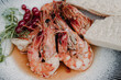 fried shrimps on a plate