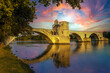 berühmte Brücke vom Avignon