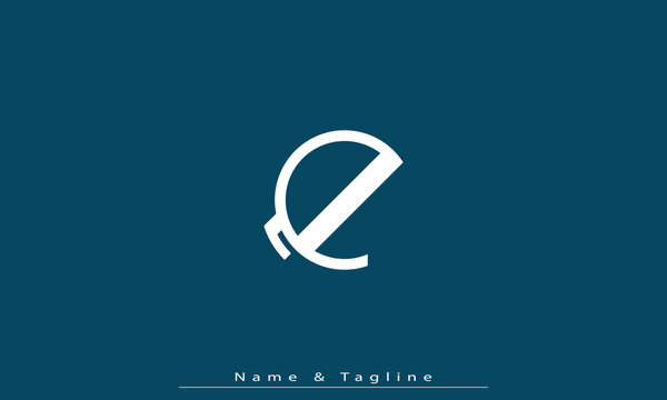 Alphabet letters Initials Monogram logo QL , LQ