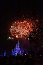 Fireworks At Disney World Magic Kingdom