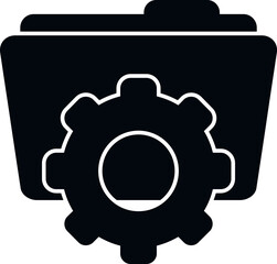 Poster - Repair backup icon simple vector. Data cloud. Storage server