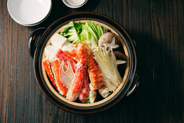 Wall Mural - ずわい蟹の蟹鍋　Hot pot of red king crab