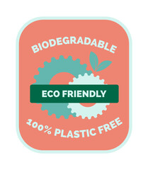 Wall Mural - Biodegradable eco friendly plastic free product