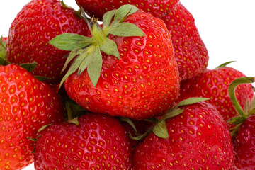 Wall Mural - strawberry isolated