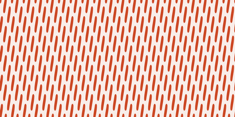 Poster - Orange diagonal sticks. Texture of identical geometric sticks, seamless pattern. Vector print for wallpaper or seamless surfaces.