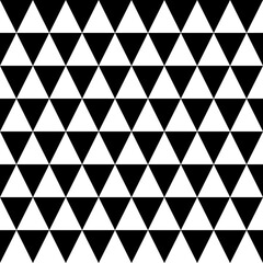 Wall Mural - seamless geometric pattern with black triangle shape, png illustration with transparent background