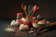 Leinwandbild Motiv Cooking for the Valentines
