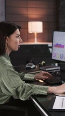 Poster - Analyst Women Looking At KPI Data