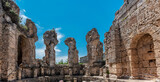 Fototapeta  - The ruins of the ancient city of Perge in Antalya.