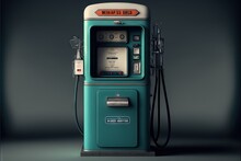  A Gas Pump With A Sign On The Top Of It That Says, What's The Best Gas????????????????. Generative AI
