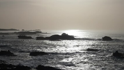 Wall Mural - sunset over the sea