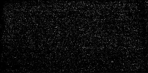 snow, stars, twinkling lights, rain drops on black background. abstract vector noise. small particle