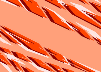 Poster - abstract background with rough irregular stripe pattern and with some copy space area