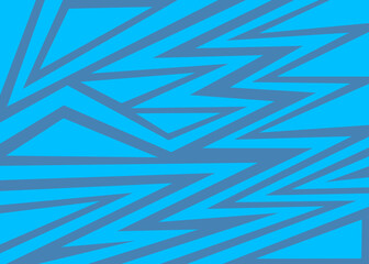 Poster - abstract background with some triangle and zigzag lines pattern