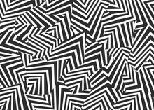 Abstract Background With Seamless Dazzle Camouflage Pattern