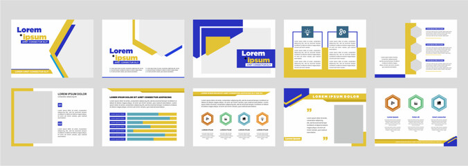 Poster - Minimalist business presentation template