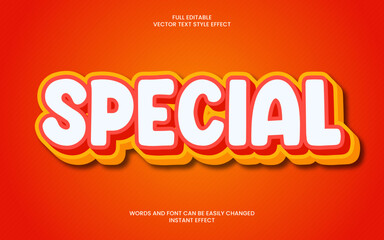 Wall Mural - Special Text Effect