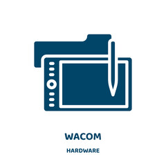Poster - wacom vector icon from hardware collection. technology filled flat symbol for mobile concept and web