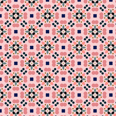 Poster - Digital computer graphics seamless pattern. Texture design for fabric, wallpaper, background.