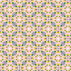 Poster - Digital computer graphics seamless pattern. Texture design for fabric, wallpaper, background.