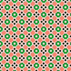 Poster - Digital computer graphics seamless pattern. Texture design for fabric, wallpaper, background.