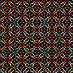 Poster - Digital computer graphics seamless pattern. Texture design for fabric, wallpaper, background.