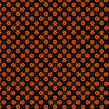 Digital computer graphics seamless pattern. Texture design for fabric, wallpaper, background.