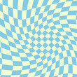 © Malipa Studio - cool distorted checkerboard decoration gingham, plaid, checkered pattern
