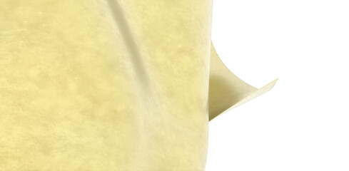 Poster - gold cloth texture. 3D rendering.