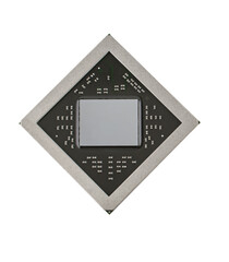 Poster - microchip, video chip for laptop