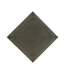 Poster - microchip, video chip for laptop