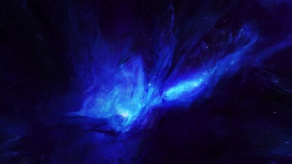 Wall Mural - colurful nebula in deep space