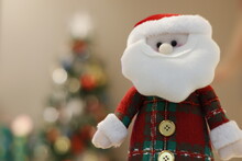 Plush Santa Toy Christmas Tree 