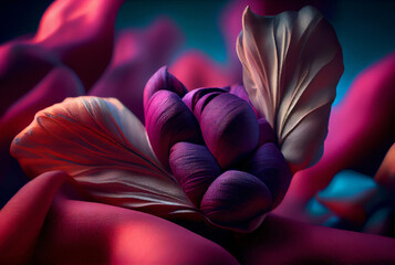 Wall Mural - Beautiful colorful abstract silk fabric blanket background, happy mood