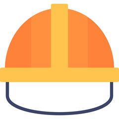 Wall Mural - Hard Hat Icon