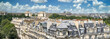 Paris, panorama of the city, with the Eiffel Tower and the Trocadero in background
